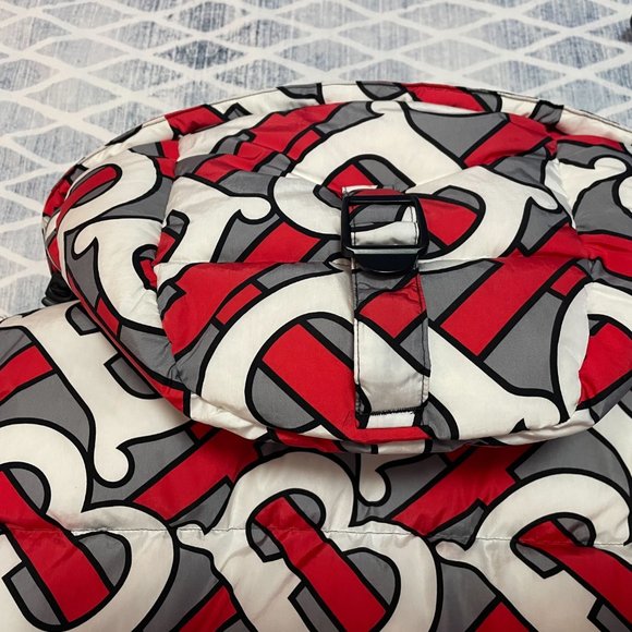 Burberry Monogram Print Puffer Winter Jacket - Picture 9 of 11